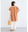 ドロストネックフレンチスリーブブラウス