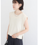 ・Petit Fleur ノースリリネンライクニット