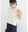 ・Petit Fleur ノースリリネンライクニット