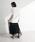 ・ELENCARE DUE レースティアードスカート