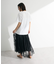 ・ELENCARE DUE レースティアードスカート