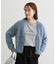 ・Petit Fleur シャギーニットカーディガン