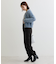 ・Petit Fleur シャギーニットカーディガン