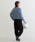 ・Petit Fleur シャギーニットカーディガン