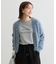 ・Petit Fleur シャギーニットカーディガン