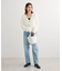 ・Petit Fleur シャギーニットカーディガン