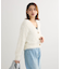・Petit Fleur シャギーニットカーディガン