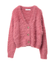 ・Petit Fleur シャギーニットカーディガン