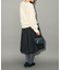 ボウタイリボン付きニット