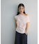 ドレープオフショルフレンチ袖Tシャツ