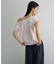 ドレープオフショルフレンチ袖Tシャツ
