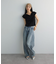 ドレープオフショルフレンチ袖Tシャツ