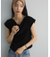 ドレープオフショルフレンチ袖Tシャツ