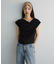 ドレープオフショルフレンチ袖Tシャツ