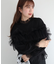 ・ELENCARE DUE チュールドッキングブラウス