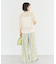 スキッパー半袖ニットカーディガン