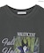 VILLAINS/ピグメントプリント長袖Tシャツ
