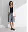 ・ELENCARE DUE ストライプショートパンツ