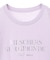 箔プリントフェミニンロゴTシャツ