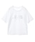 箔プリントフェミニンロゴTシャツ