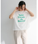 多段フェミニンロゴボックスTシャツ