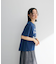 多段フェミニンロゴボックスTシャツ