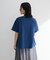 多段フェミニンロゴボックスTシャツ