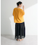 多段フェミニンロゴボックスTシャツ