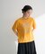 多段フェミニンロゴボックスTシャツ