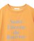多段フェミニンロゴボックスTシャツ