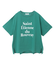 多段フェミニンロゴボックスTシャツ
