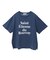 多段フェミニンロゴボックスTシャツ
