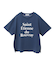 多段フェミニンロゴボックスTシャツ