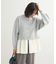 ・ELENCARE DUE スソレイヤーニットカーディガン