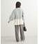 ・ELENCARE DUE スソレイヤーニットカーディガン