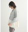 ・ELENCARE DUE スソレイヤーニットカーディガン