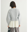 ・ELENCARE DUE スソレイヤーニットカーディガン