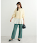 ・ELENCARE DUE スソレイヤーニットカーディガン