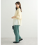 ・ELENCARE DUE スソレイヤーニットカーディガン