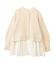 ・ELENCARE DUE スソレイヤーニットカーディガン