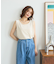 2Wayベロアタンクトップ