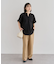 接触冷感ウエストレイヤードツイルパンツ