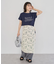 接触冷感ウエストレイヤードツイルパンツ