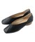 ・minia ウッドヒールパンプス