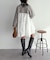 ボレロ付ニットワンピース