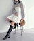 ボレロ付ニットワンピース