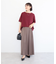 ・swing by シルケットオーバーサイズTEE