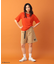 miffy/シアーリブプリントTシャツ