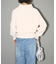 オフショルダーニット