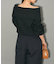 オフショルダーニット